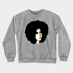 Afro Hair Look Beyond Your Future (Natural Hair TShirt) Crewneck Sweatshirt